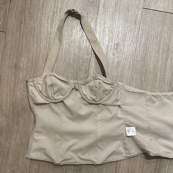 White Fox Halter Bustier top - Image 3