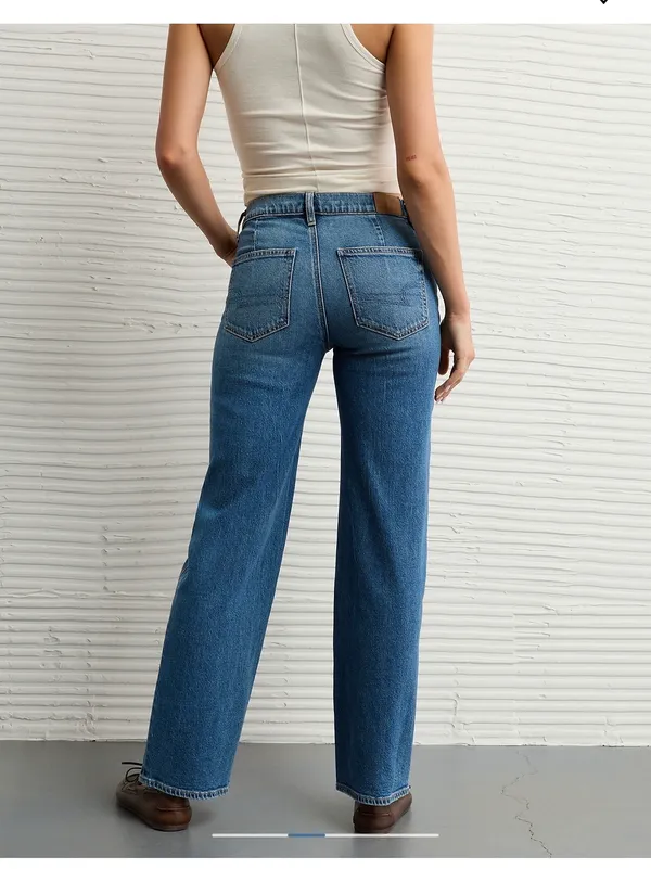 American Eagle high waisted stovepipe jean - Image 2