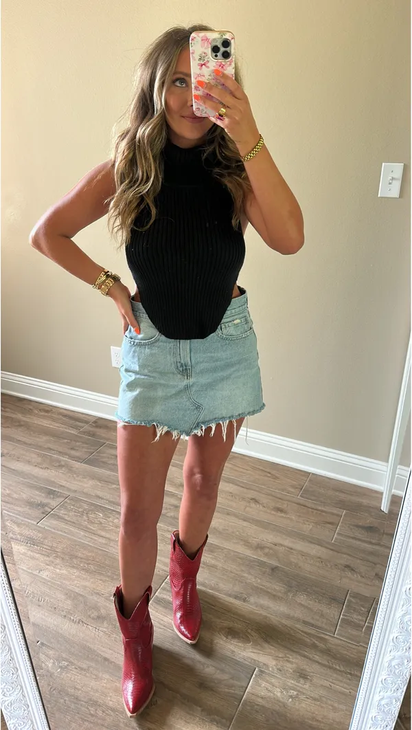 Sleeveless turtle neck top Black Size M - Image 2