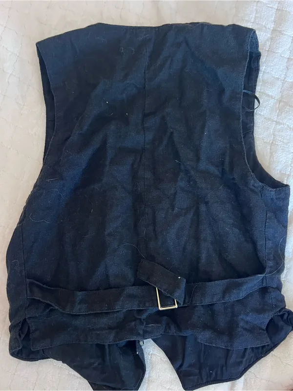 Pull&Bear Black Garment Label Detail - Image 2