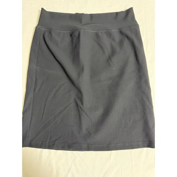 Zyia Active Womens Ribbed Mini Skirt Black Athletic Casual Size Medium - Image 5