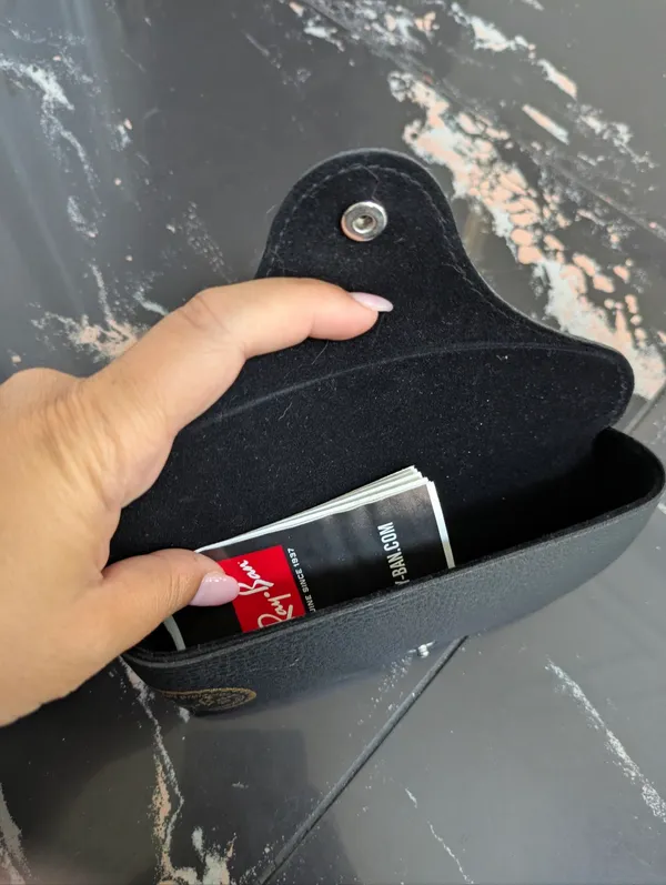 Ray-Ban By Luxottica Black Sunglasses Case - Image 3