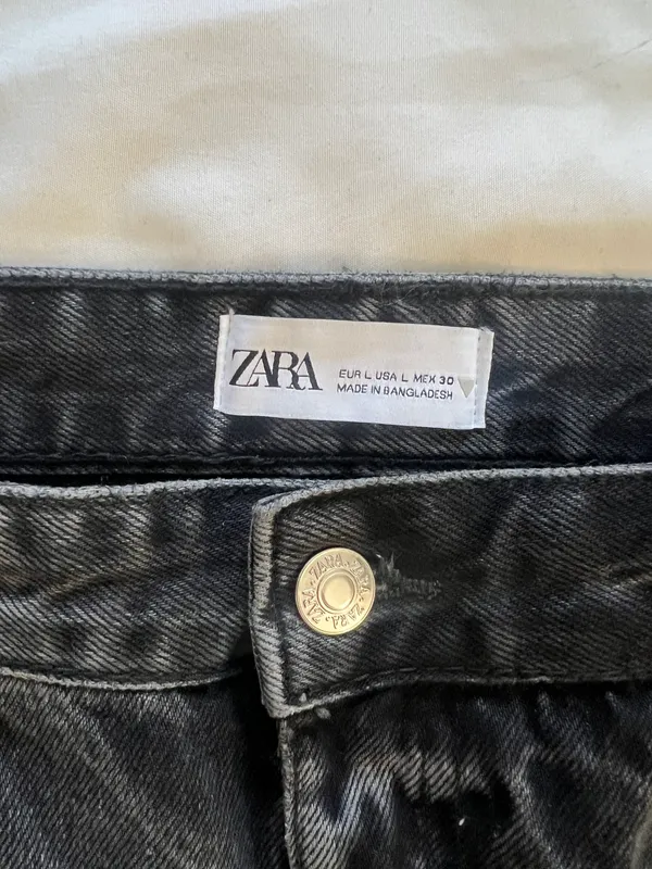 Denim Cargo Skirt - Image 4