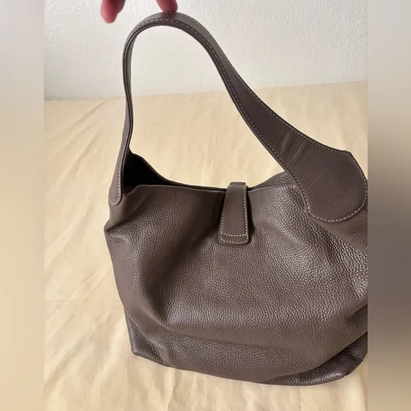 Dooney & Bourke Chocolate Brown Hobo Bag - Image 12