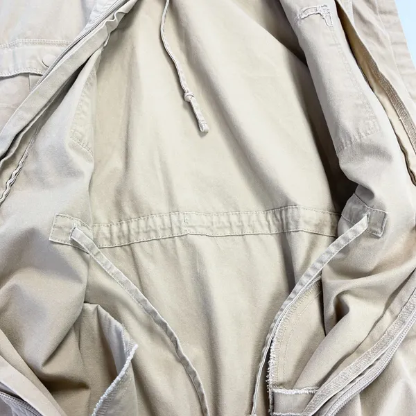 Offline by Aerie Cargo Vest Womens Medium Utility Hooded Outdoor Gorpcore Canvas - Image 8