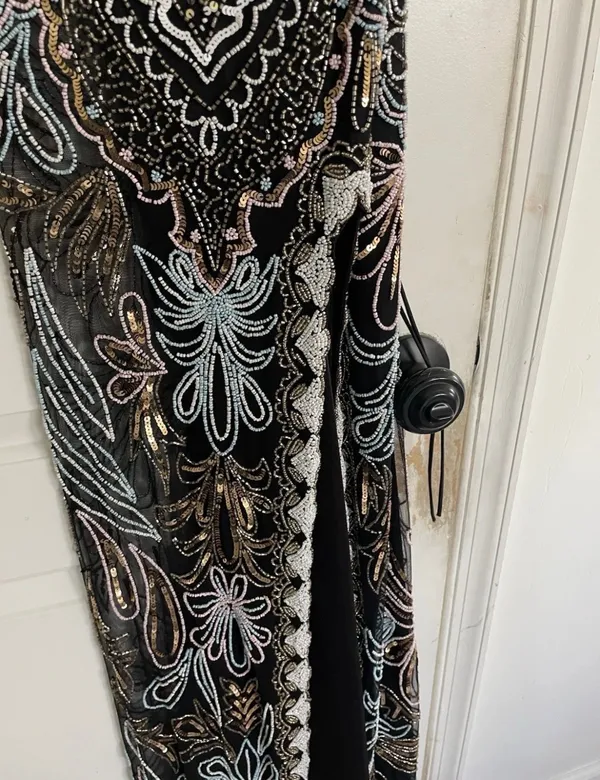 Primavera Couture Beaded Prom Dress - Image 7