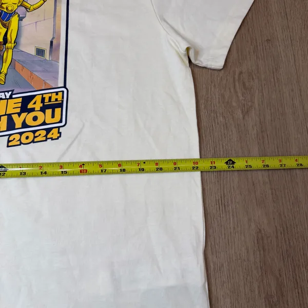 Size L - Star Wars Day May The 4th Be With You 2024 C-3PO R2-D2 T-Shirt - Image 3
