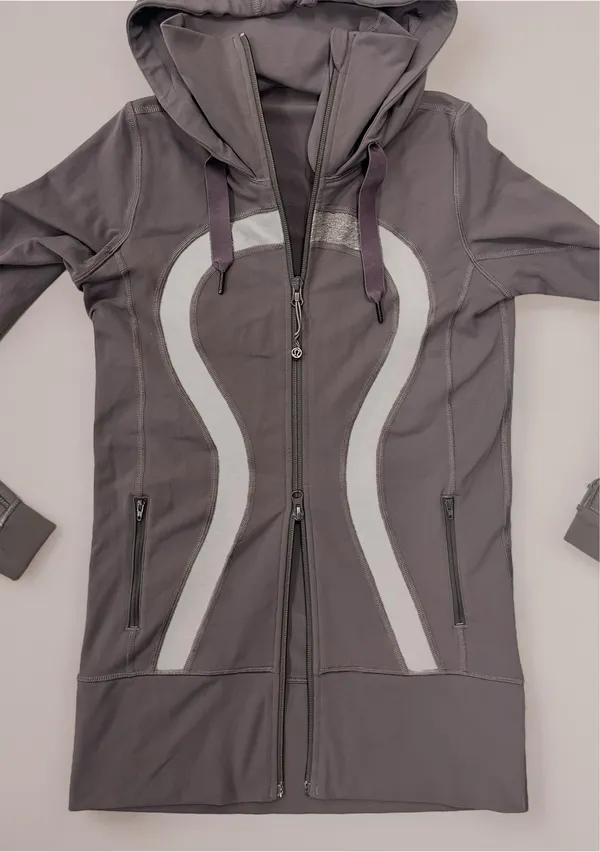 🕺🏼 Lululemon Stride Jacket~Lilac Heathered Coal - Image 3