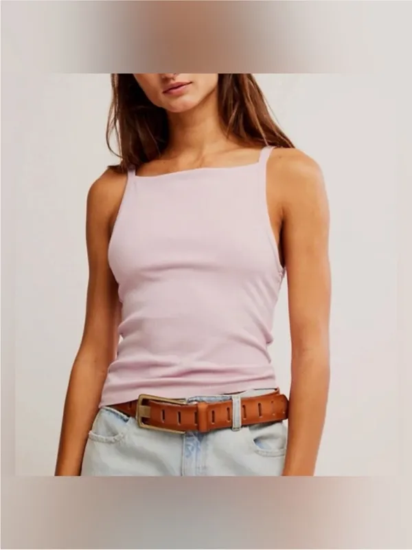 NWT Free People We The Free Mia Tank - pink a boo pink rose - XS, Medium - Image 5