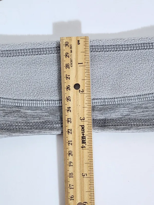 URX Heather Gray Fleece Headband One Size - Image 5