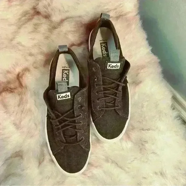 Keds Women's Olive Green Sneakers - Image 6