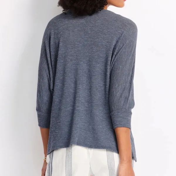 GILLI
LS Boatneck Sweater‎ Knit Top Blue Size XL - Image 2