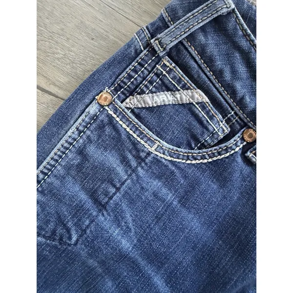 Ariat Rebar Women's Perfect Rise Straight Western Rodeo Denim Jeans Size 29R - Image 4