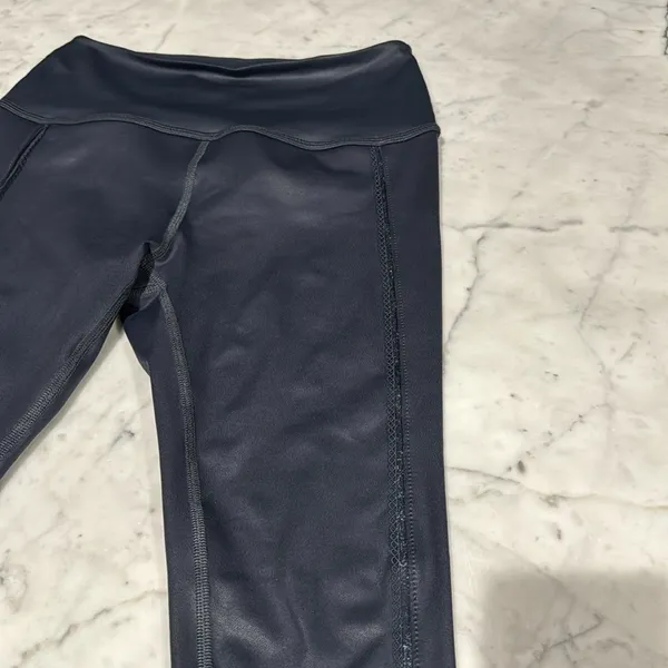 Beyond Yoga Leatherette High Waisted Midi‎ Legging - Image 9