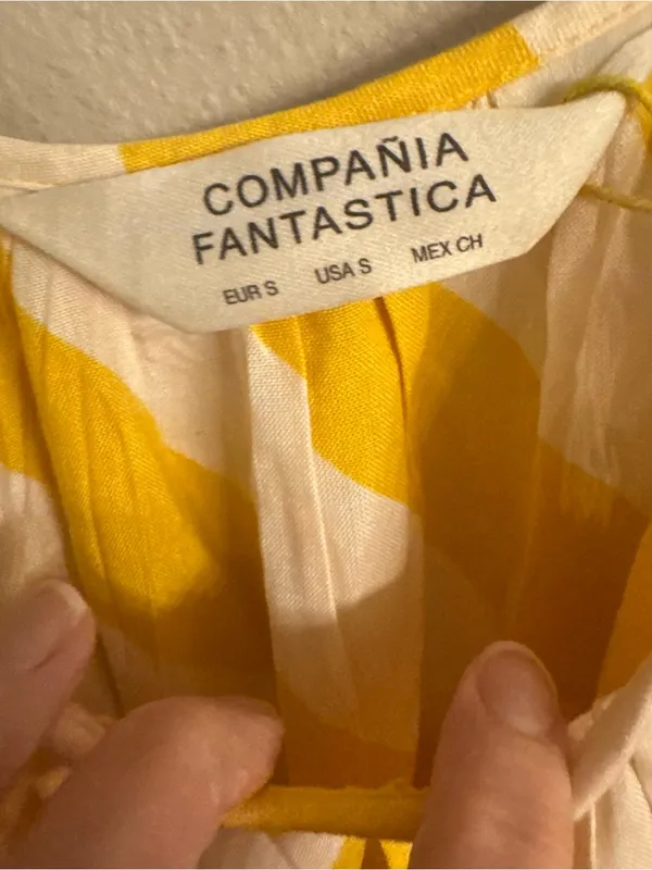 COMPANIA FANTASTICA Striped Maxi‎ Slip Dress - Image 3