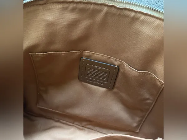 Coach Logo Color Large Sierra Satchel Handbag NO STRAP INCLUDED - Image 9