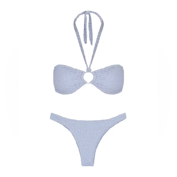 VIX Mesh Basic Bottom, Size Medium, $86 Blue - Image 3