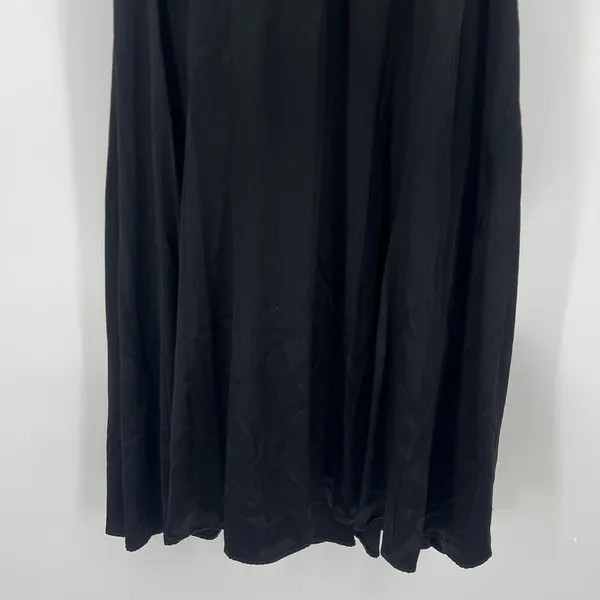 Vtg 90s Jessica McClintock Strapless Dress 4 Y2K Witchy Goth Glam Satin USA Hoco - Image 3