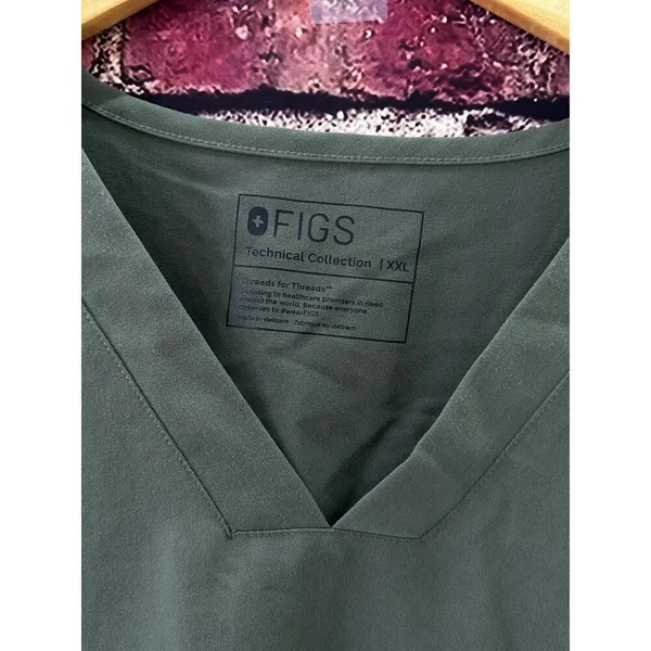 FIGS Fig Scrub Top - Image 5