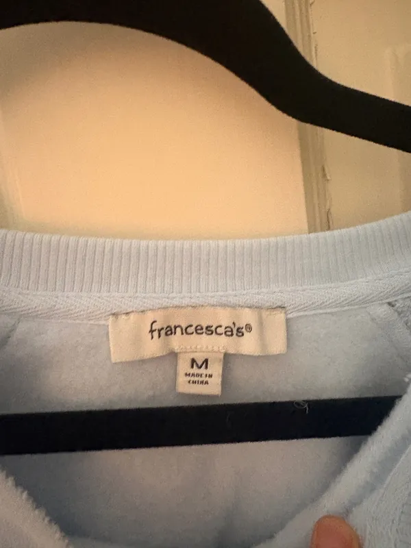 women’s sweatshirt francesca’s  - Image 2