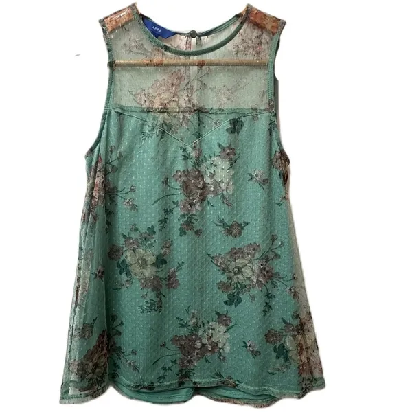 Apt.9 Women’s Multicolor Floral Sleeveless Top Size‎ Small - Image 10