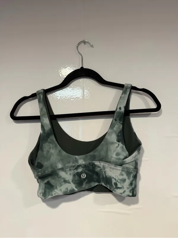 Lululemon reversible align Tie-Dye Scoop Neck Bralette - Green - Image 3