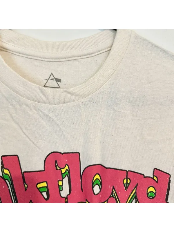 NEW Pink Floyd UFO Raw Hem Short Sleeve T-Shirt - Size: Small - Image 3