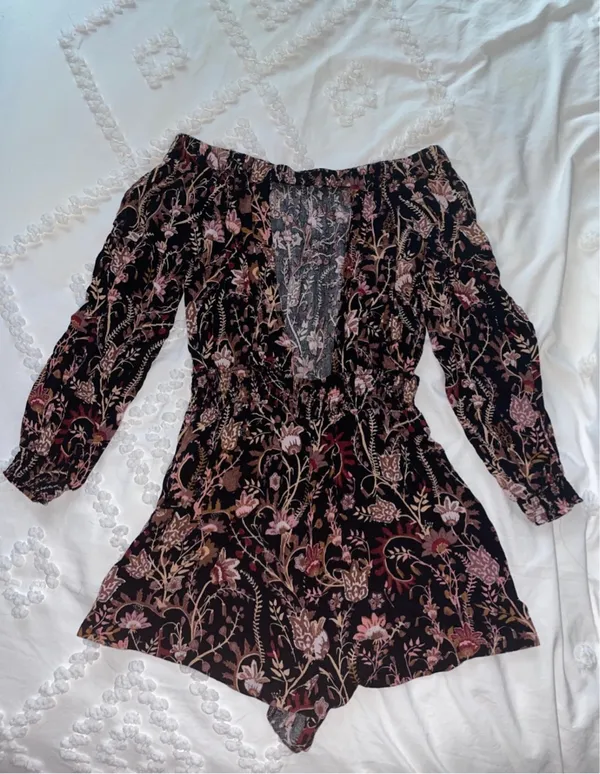 Free People Romper Floral - Image 5