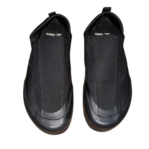 Arc'teryx Kragg Slip On Flexible Knit Vibram Sole Shoes Black 8.5 - Image 2