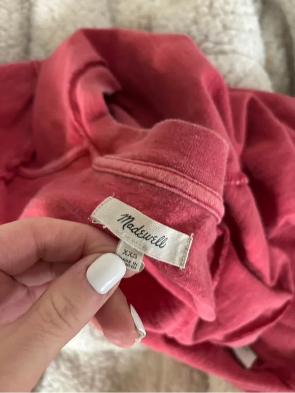 Madewell 100% Cotton T-shirt XXS - Image 5
