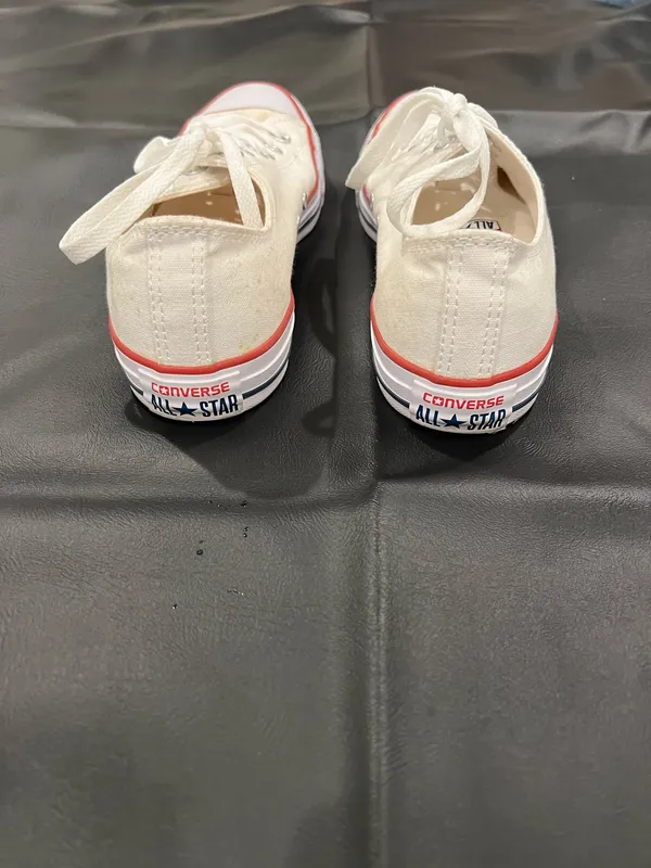 White Converse All Star sneakers #converse #classic - Image 4