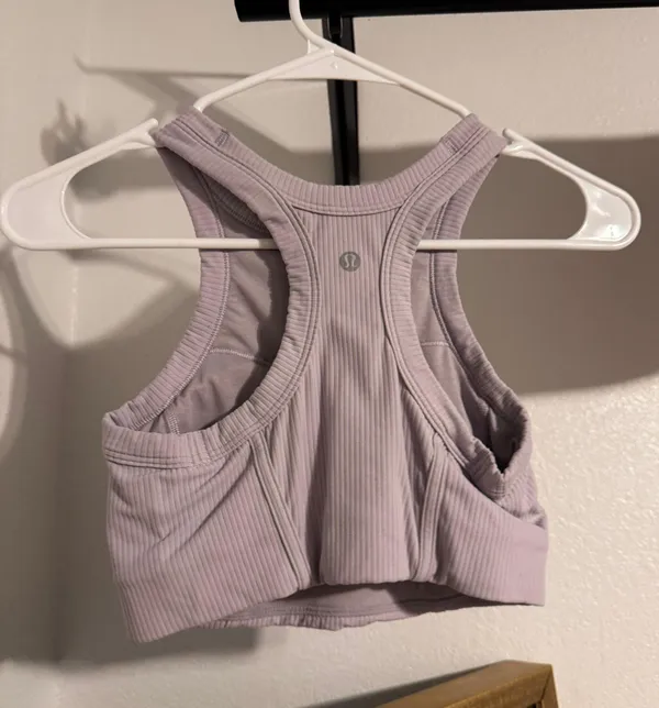 Lululemon cropped tank/bra - Image 2