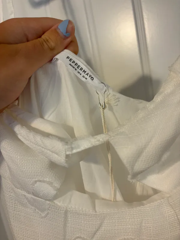 Peppermayo White Dress - Image 5