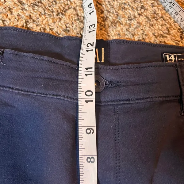 Gap Stretch Skinny Pants Dark Wash Casual‎ Everyday Size 14 - Image 4
