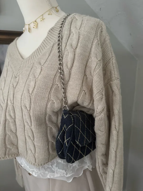 Vera Bradley Y2K Denim Mini Purse - Image 7