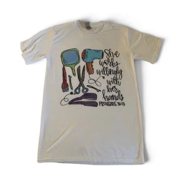 Gildan Hairstylist T-Shirt - Image 2