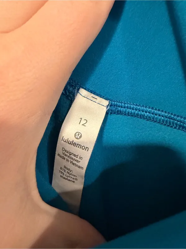 Teal High-Waist Lululemon Align‎ Active Leggings - Image 2