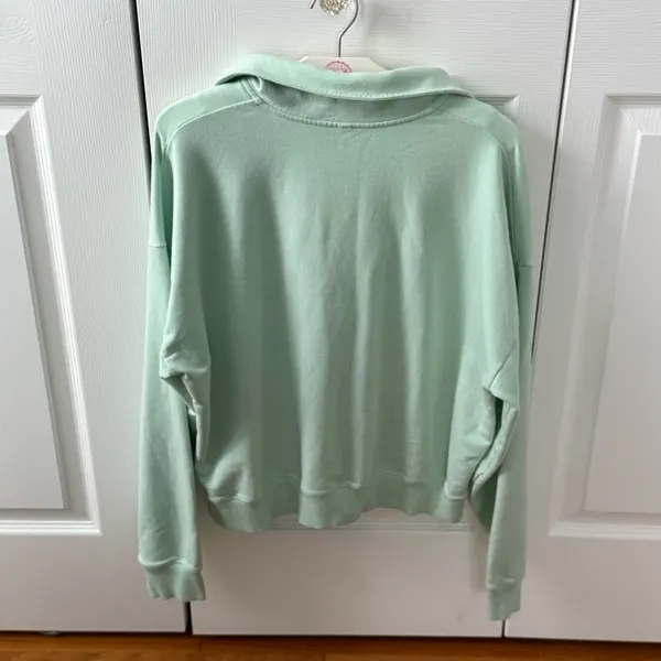 Aritzia The Group Babaton Mint Half Zip Pullover - Image 3