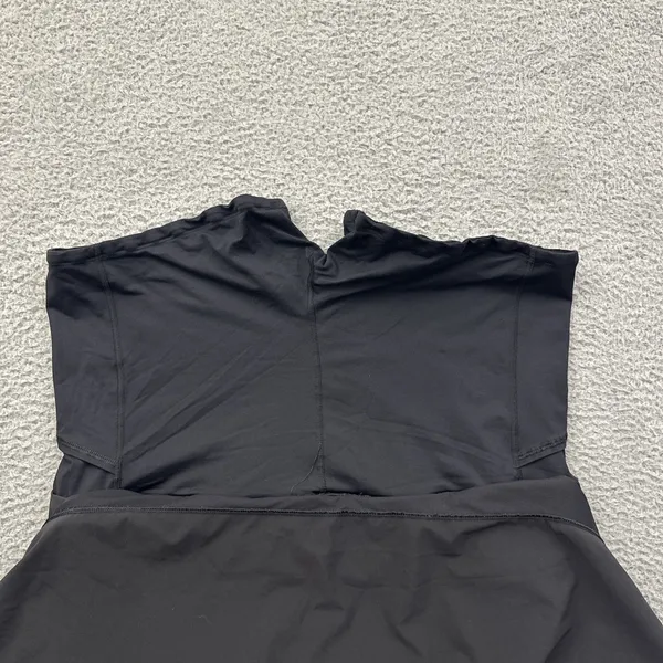 Lululemon Play Off The Pleats Skirt Skort Black Athletic Tennis Women's 12 - Image 5