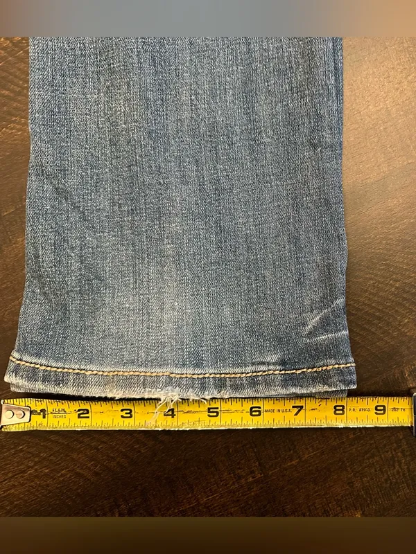 VTG Grace In LA Jeweled Bootcut Embroidered Jeans Womens Size 5 (28x34) - Image 7