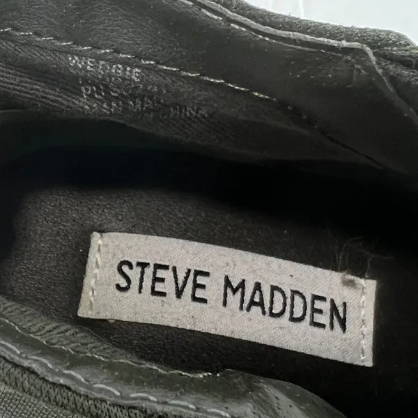 Steve Madden Wedgie Camo Platform Sneaker Bootie High Top Wedge Womens‎ 7M - Image 2