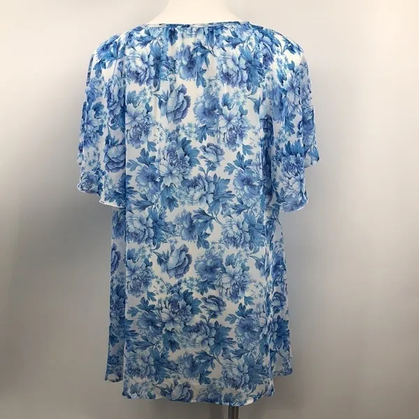 Show Me Your Mumu blue floral front tie dress - Image 8