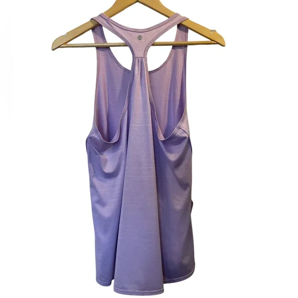 Z BY ZELLA Lavender Purple Athletic Workout Sport Racerback Tank Top - Sz Medium - Image 6