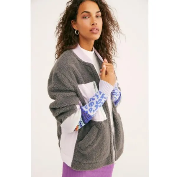 Free People 💯%We The Free Rivington Sherpa Jacket$168.00 - Image 4