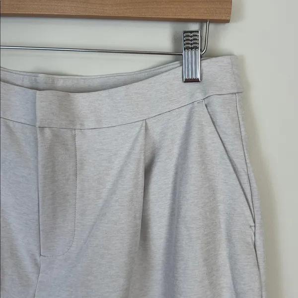 Vuori Elevation Trouser Wide Leg Pants Heathered off white Size Large - Image 4