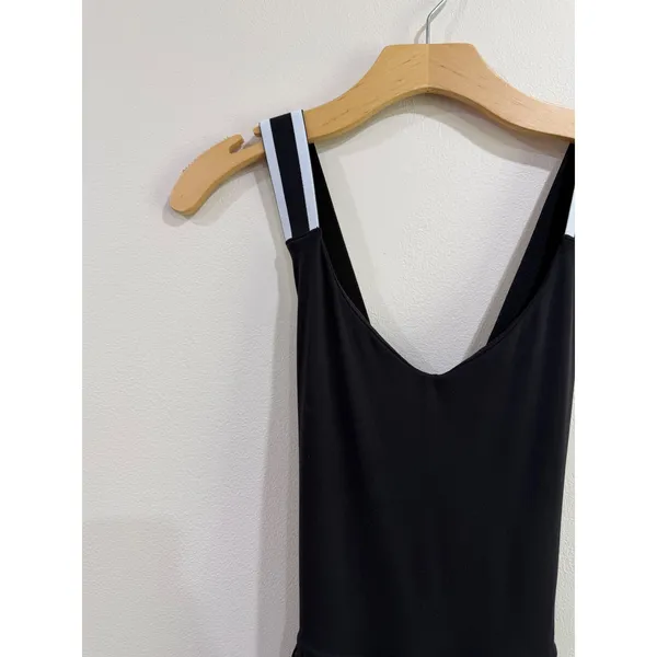 OFFLINE by Aerie Black Pleated Tennis Dress Perforated Mini Athletic Size Small - Image 4