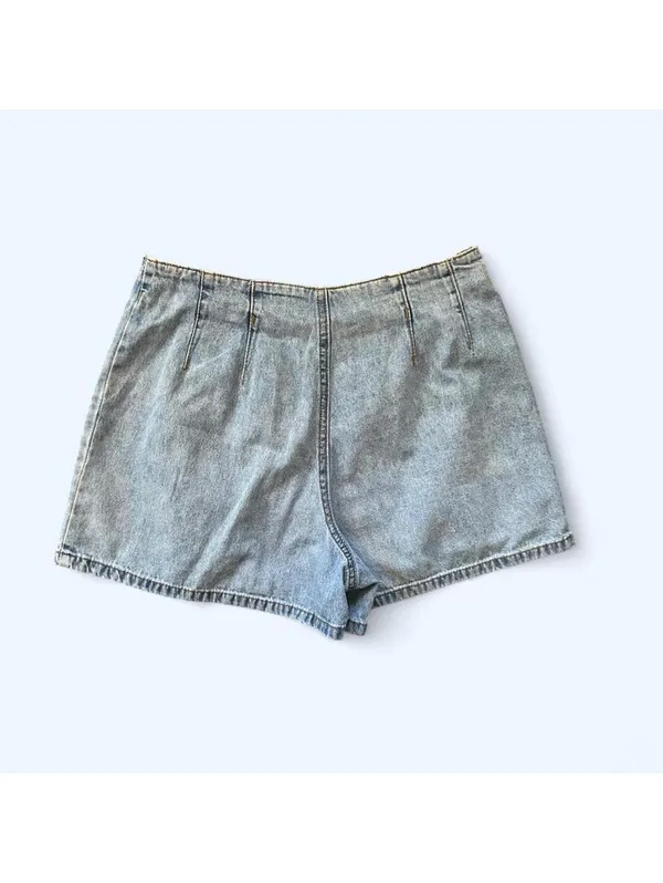 Vintage Y2K Billy Blues denim skort low rise mini USA made size 5 💙 - Image 6