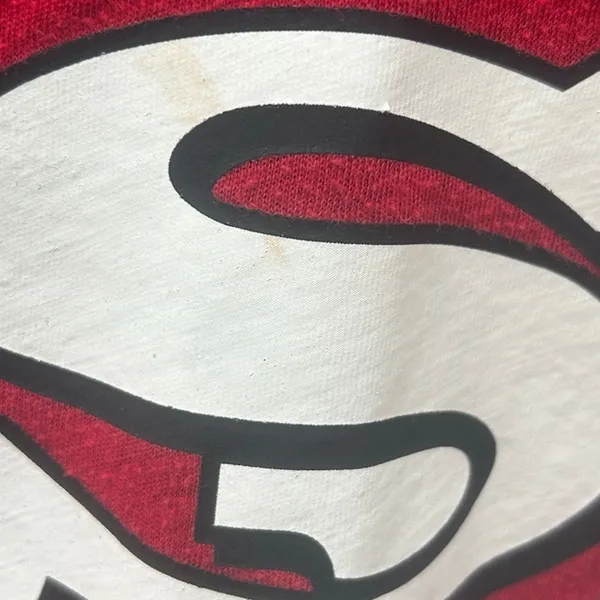 PINK Victoria’s Secret Red San Francisco 49ers Tee size XS - Image 4