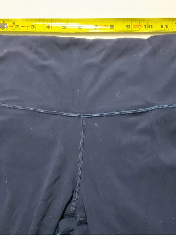 Lululemon Align High-Rise Pant with Pockets 25" Navy Blue Leggings Size 6 - Image 4