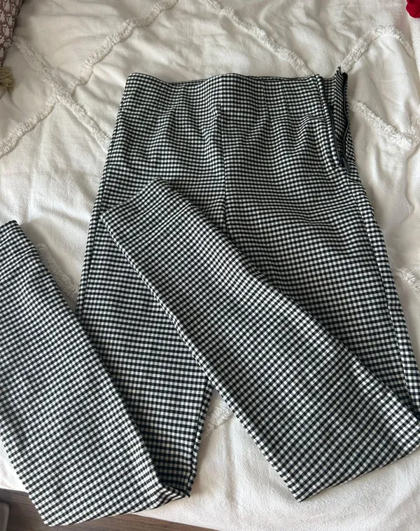 Zara Checkered Pants - Image 3